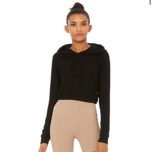 Alo yoga cropped hoodie